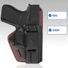 Glock 43 pro praváka - vnitřní hybridní