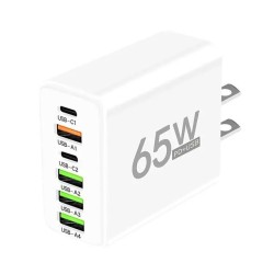 USB nabíječka 4+2 EU