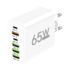 USB nabíječka 4+2 EU