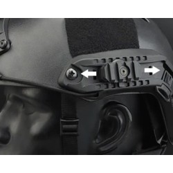 rail na helmu - 2 ks