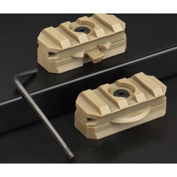 rail na helmu - 2 ks