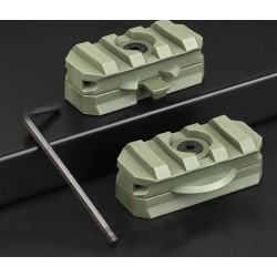 rail na helmu - 2 ks