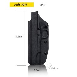 Colt 1911 - IWB kydex, pravák