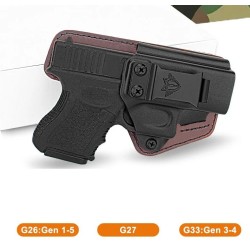 Glock 26 pro praváka - vnitřní hybridní