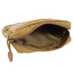 sumka s MOLLE 16 x 13 x 3 cm - barva na výběr