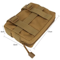 sumka s MOLLE 16 x 13 x 3 cm - barva na výběr