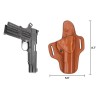 Colt 1911 pro praváka - vnější, hnědé