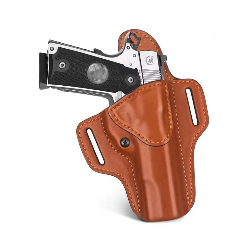 Colt 1911 pro praváka - vnější, hnědé