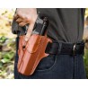 Colt 1911 pro praváka - vnější, hnědé