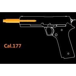 Laserový zastrkávací náboj - .17 HMR, .177
