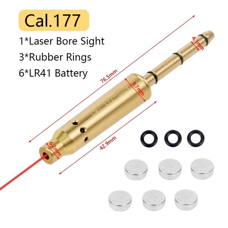 Laserový zastrkávací náboj - .17 HMR, .177