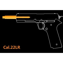 Laserový zastrkávací náboj - .22/.223