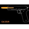 Laserový zastrkávací náboj - .22/.223