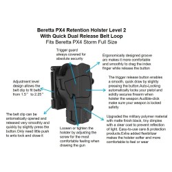 Beretta PX4 Storm + zásobník - černé, pravák