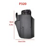 set pro Sig Sauer P320- černý
