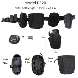 set pro Sig Sauer P320- černý
