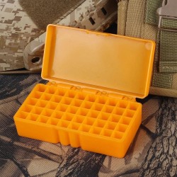 krabička na 50 nábojů - 9 mm, oranžová