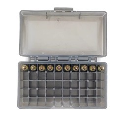 krabička na 50 nábojů - .223, černošedá