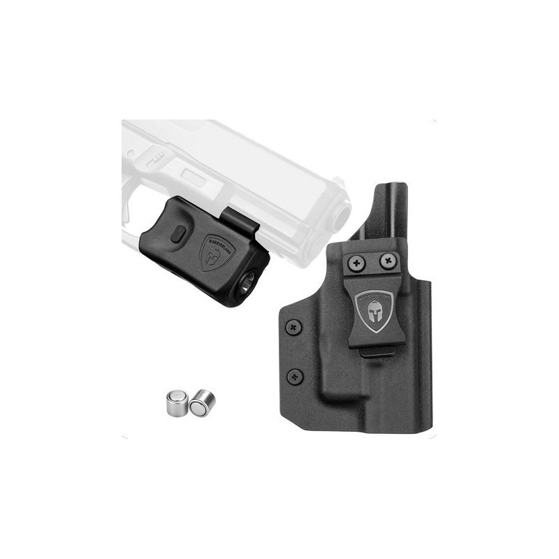 set se svítilnou - Glock 17/19 pro praváka