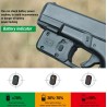 set se svítilnou - Glock 17/19 pro praváka